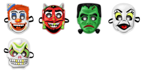 Retro Masks Icons