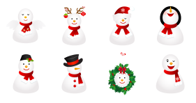 Snowmen Icons