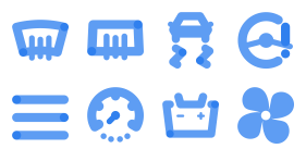 Car function button Icons