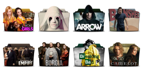 TV Series Folder Pack 1-4 Icons