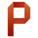 PowerPoint Letter Icon