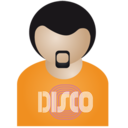 Afro man disco Icon
