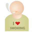 I love smoking Icon