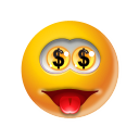 Emoticon Money Icon