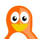 Orange Tux Icon