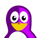 Purple Tux Icon