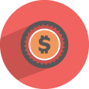 dollar coin Icon