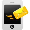 smartphone message send Icon