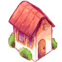 Smurf House Smurfette icon free download as PNG and ICO formats ...