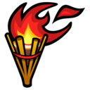 Tiki Torch Icon