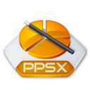 Office powerpoint ppsx Icon