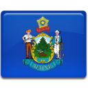 Maine Flag Icon