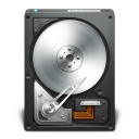 HD OpenDrive Black Icon
