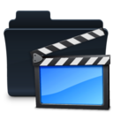 Movies Folder Badged Icon