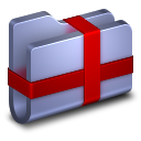 Package Blue Folder Icon