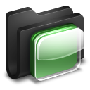 iOS Icons Black Folder Icon