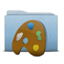 Folder Blue Palette Icon