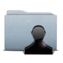 Folder Graphite Users Icon