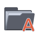 Alphabet Folder Icon
