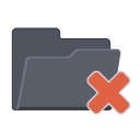 Cross Folder Icon