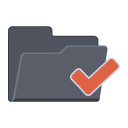 Tick Folder Icon
