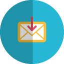 download mail folded Icon