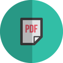 pdf page folded Icon
