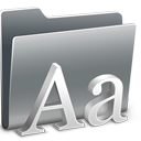 3D Fonts Icon