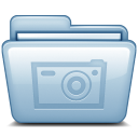 Blue Pictures Icon