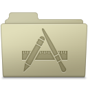 Applications Folder Ash Icon
