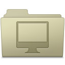 Computer Folder Ash Icon