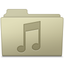 Music Folder Ash Icon