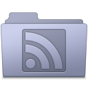 RSS Folder Lavender Icon