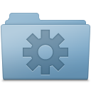 Setting Folder Blue Icon