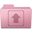 Upload Folder Sakura Icon