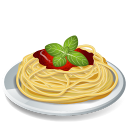 Dish Pasta Spaghetti Icon