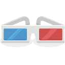 3D Glasses Icon
