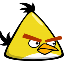 angry bird yellow Icon