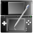 Nintendo DS with pen Black Icon