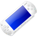 White Playstation Portable Icon