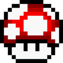 Retro Mushroom Super 3 Icon