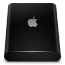 Black Drive External Icon