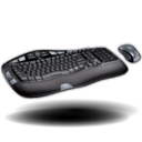 Logitech Desktop Wave Keyboard Icon