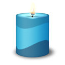 Colorful Candle Icon