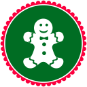 Christmas Gingerbread Cookies Icon