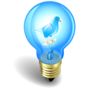twitter bulb Icon