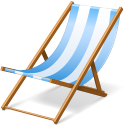beach chair Icon