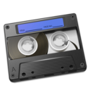 Cassette Blue Icon