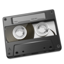 Cassette Gray Icon