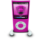 iPodPhonesPink Icon